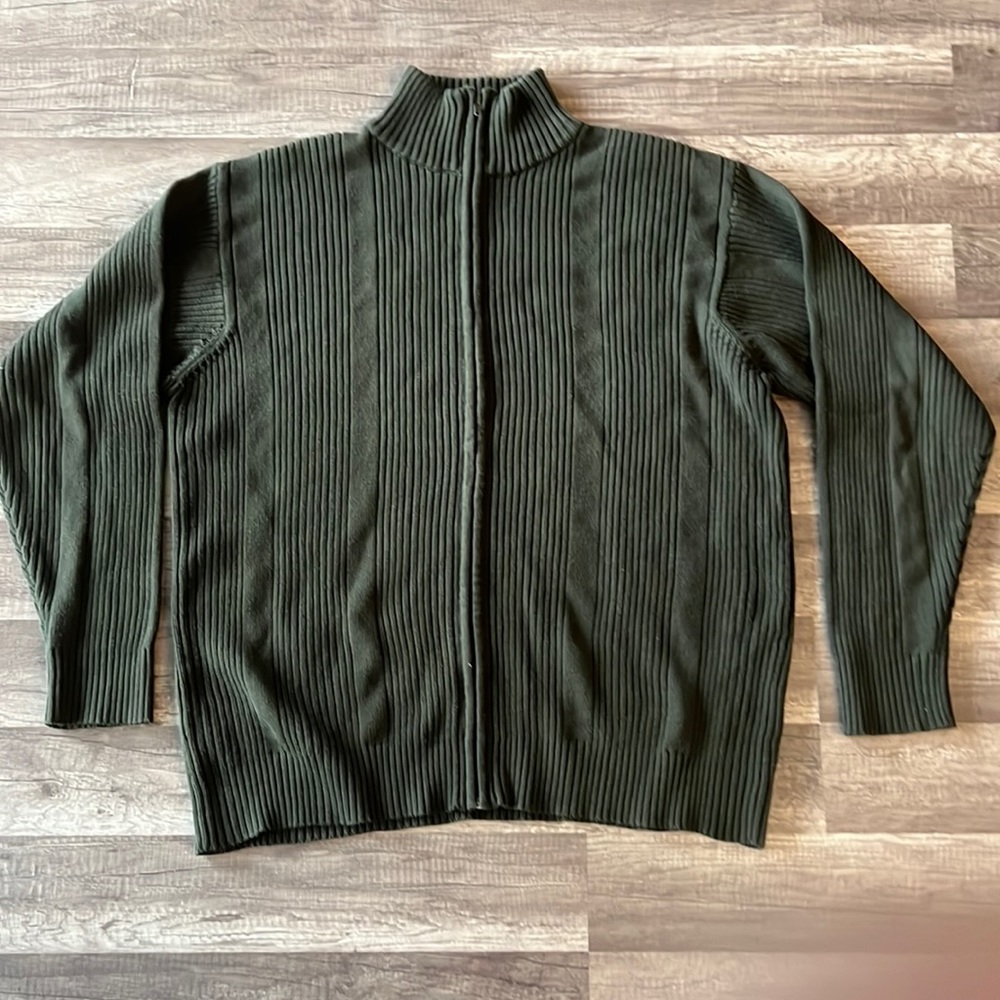Pierre Cardin Zip Up Sweater